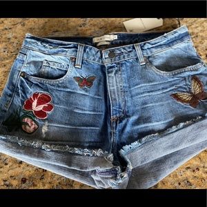 NWT MISS ME VINTAGE SHORTS SIZE 29